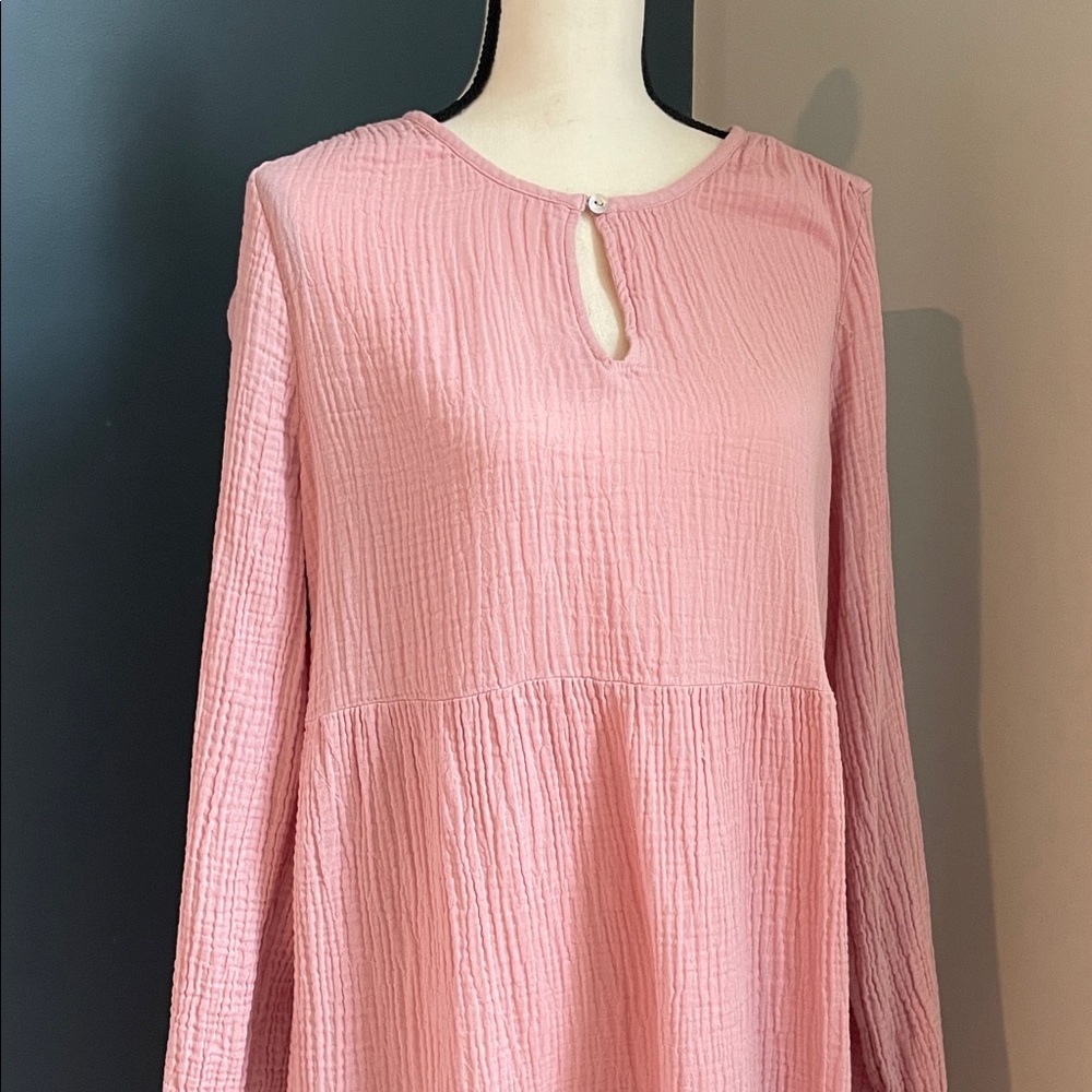 beachlunchlounge Pink Long Sleeve Dress - Picture 8 of 10